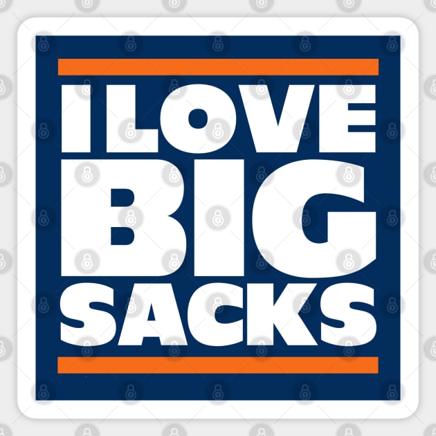 I Love Big Sacks Sticker by BodinStreet